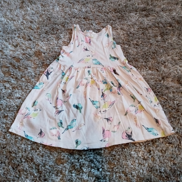 H&M girls bird tunic length top - Picture 1 of 3